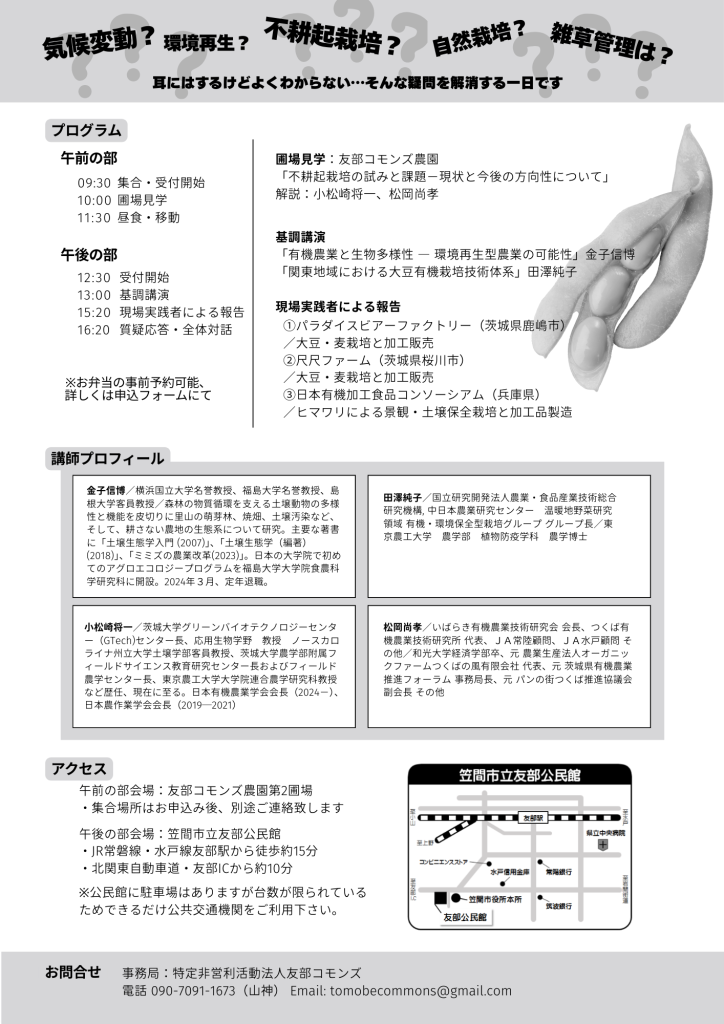 いばらき有機農業技術研究会シンポジウム_裏